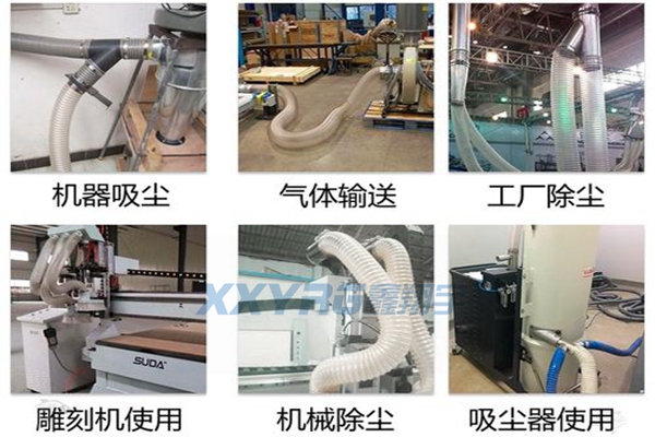PVC木工雕刻機(jī)吸塵軟管 PVC木工雕刻機(jī)吸塵軟管