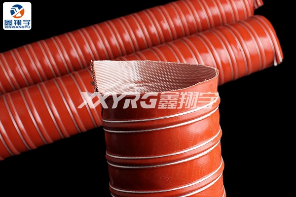 耐高溫硫化硅膠風管 耐高溫硫化硅膠風管